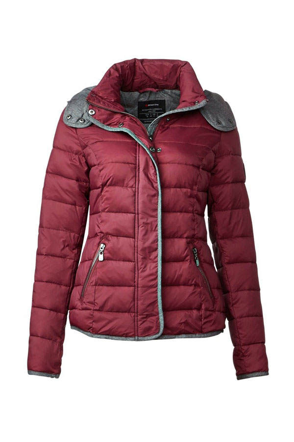 Rote Daunenjacke von Street One