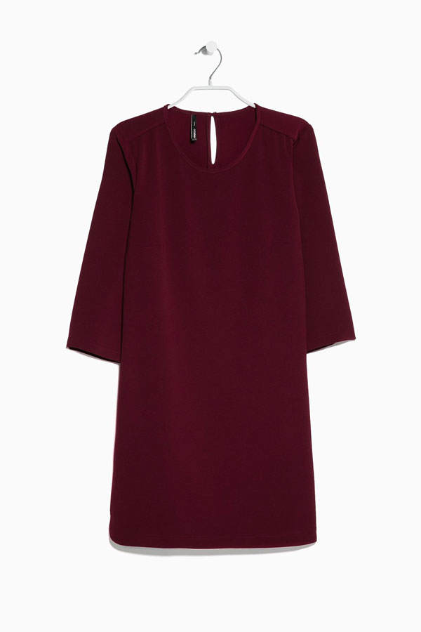 Weinrotes Kleid von Mango