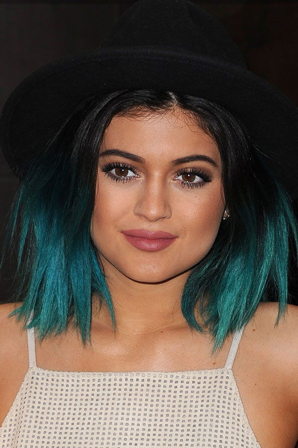 Kylie Jenner mit schulterlangen Haaren