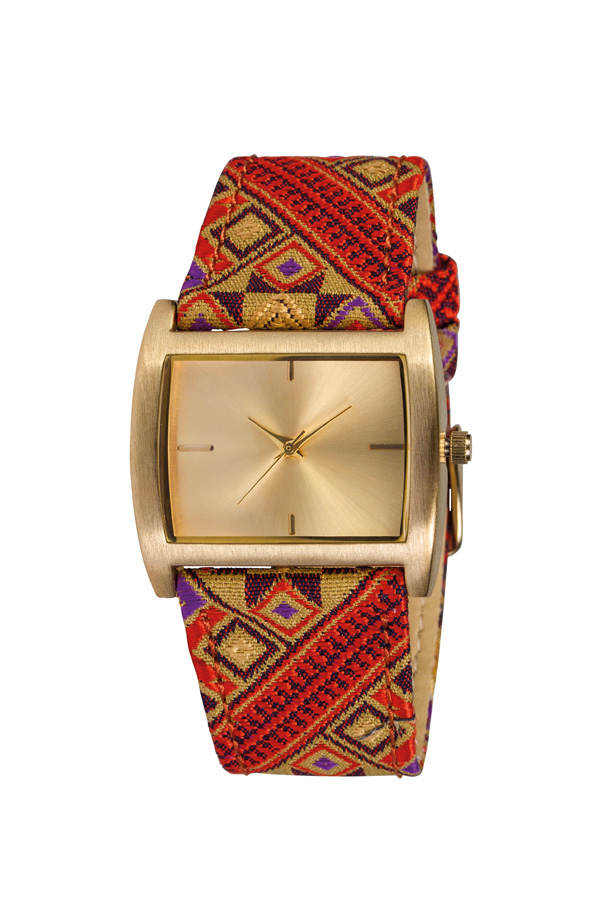 Bunte Uhr von Six