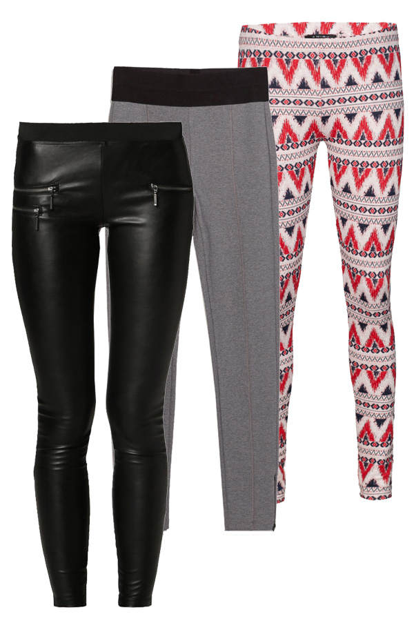 Leggings: crazy, einfarbig & mehr