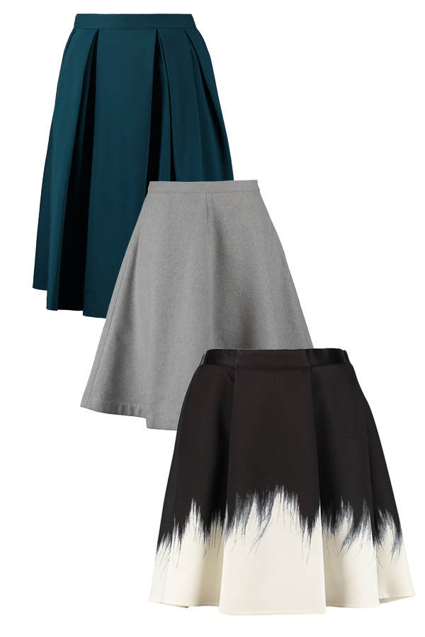 High-waist-Rock: Schmeichler für die Taille