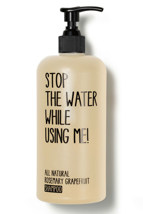Stop the Water while using me Shampoo