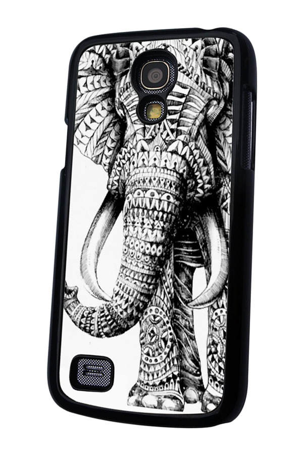 Azteken-Elefanten-Hülle für Samsung Galaxy S4 Mini