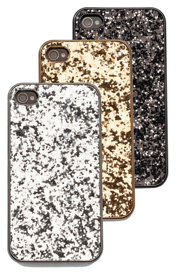 iPhone 4/4s: Glitzer-Hülle