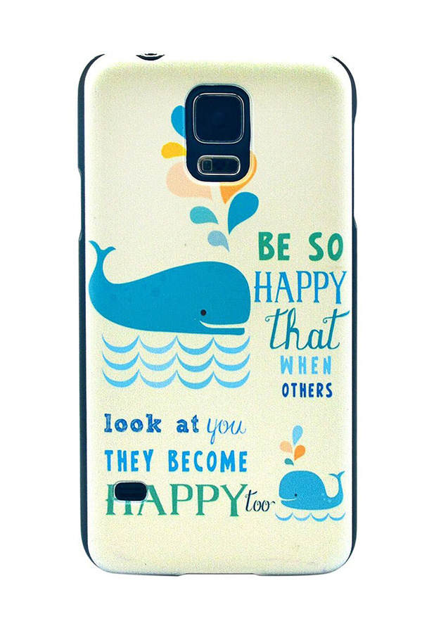 Cover mit Wal für Samsung Galaxy S5