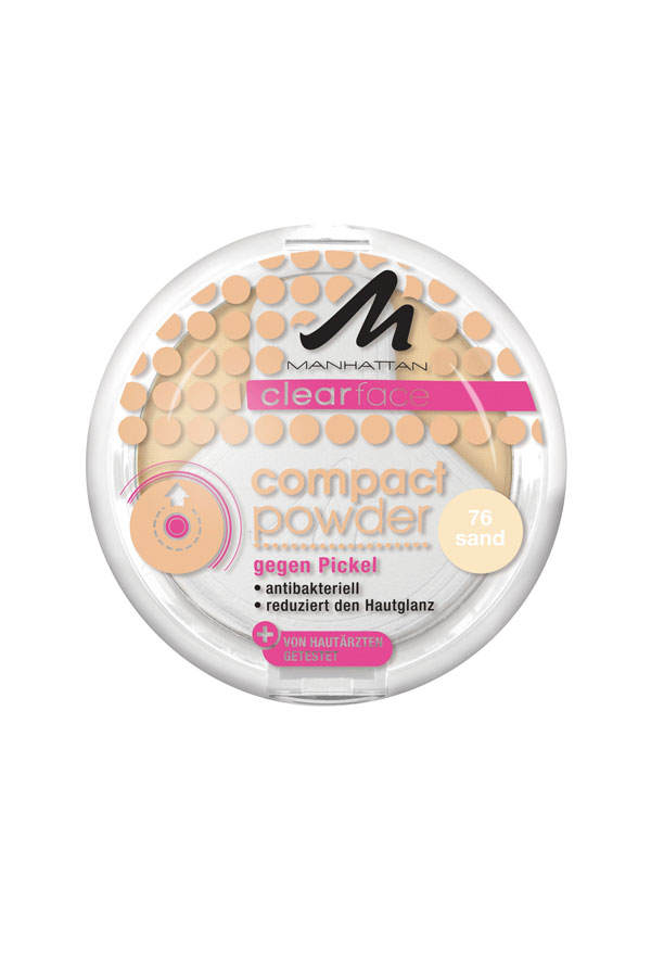 Clearface Compact Powder von Manhattan