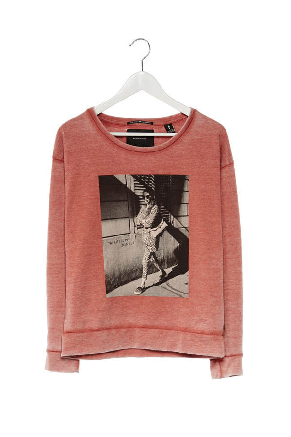 Fotodruck-Pulli von Maison Scotch