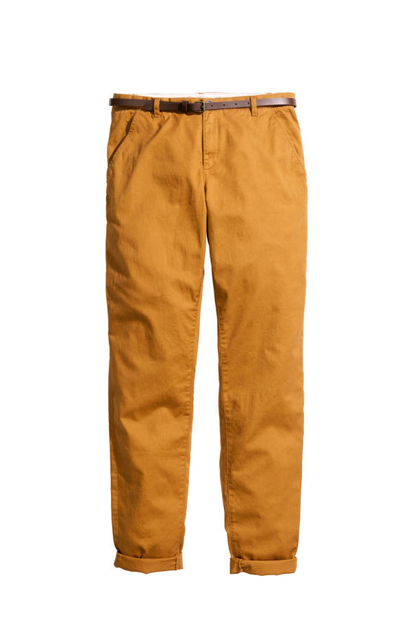 Gelbe Chino von H&M