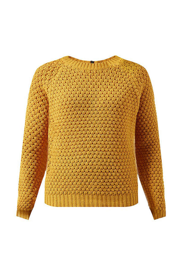 Ockergelber Pullover von Newlook.com