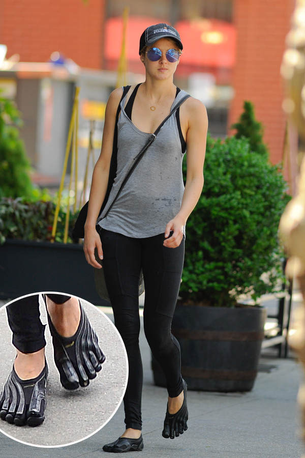 Shailene Woodley: Barfuß-Schuhe