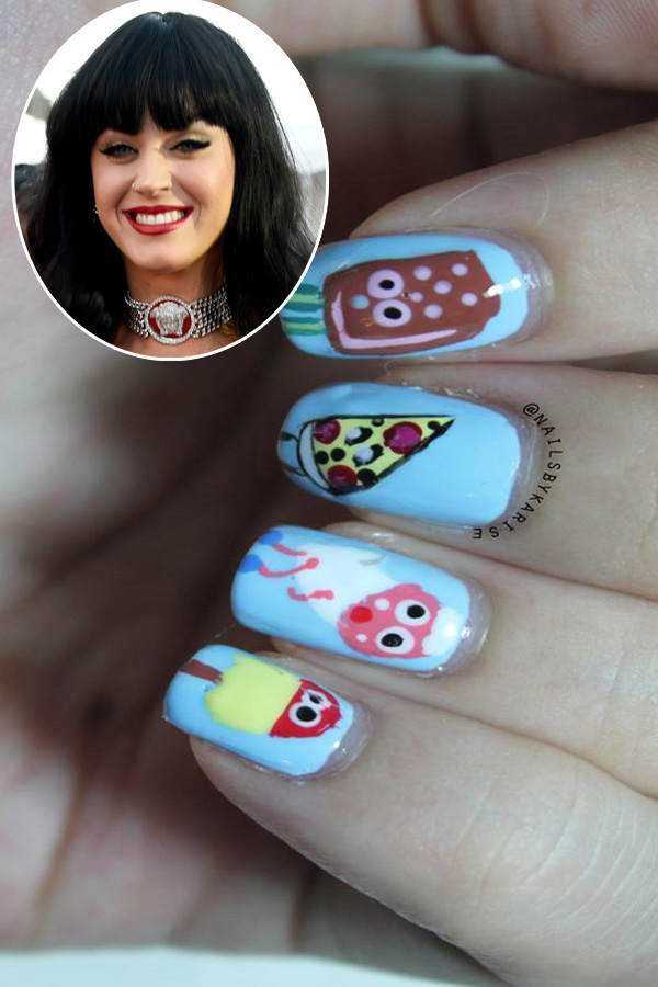 Katy Perry Nägel: Zuckersüße „This is how we do“-Nail Art