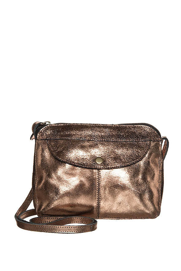 Tasche im Metallic-Look von Pieces
