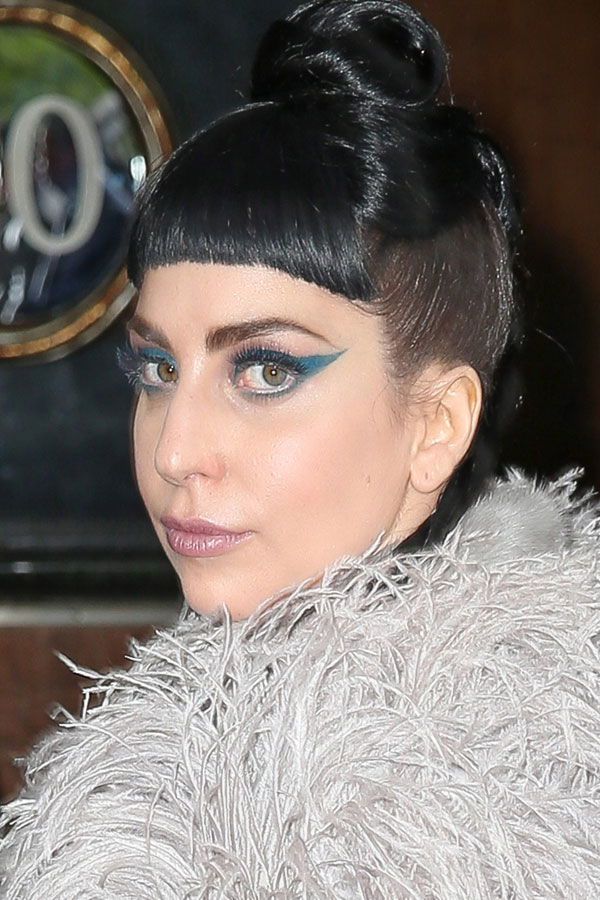 Lady Gaga mit Make-up