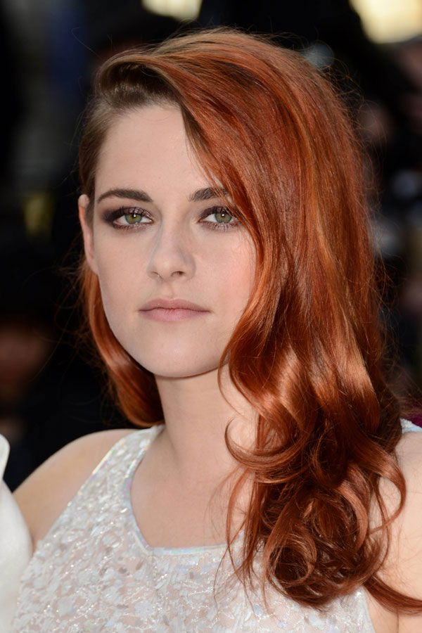 Kristen Stewart mit Make-up