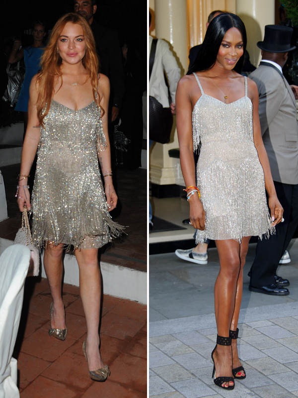 Lindsay Lohan vs. Naomi Campbell