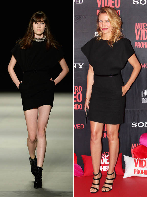 Cameron Diaz in Saint Laurent