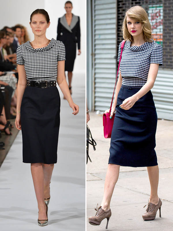 Taylor Swift in Oscar de la Renta