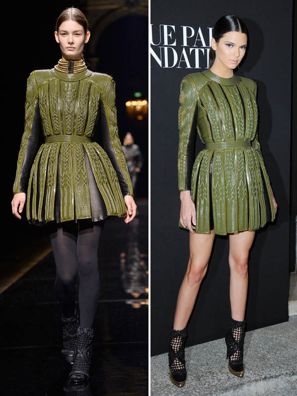 Kendall Jenner in Balmain