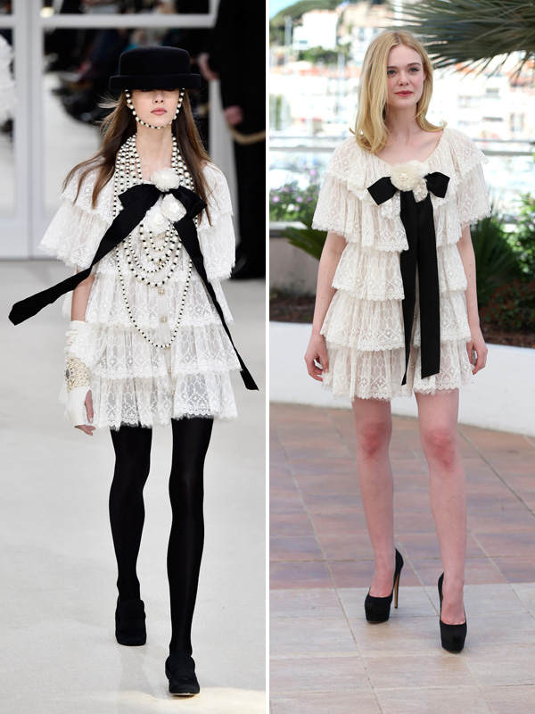 Elle Fanning in Chanel