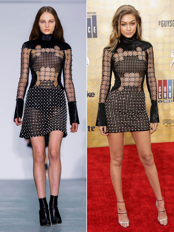 Gigi Hadid in David Koma