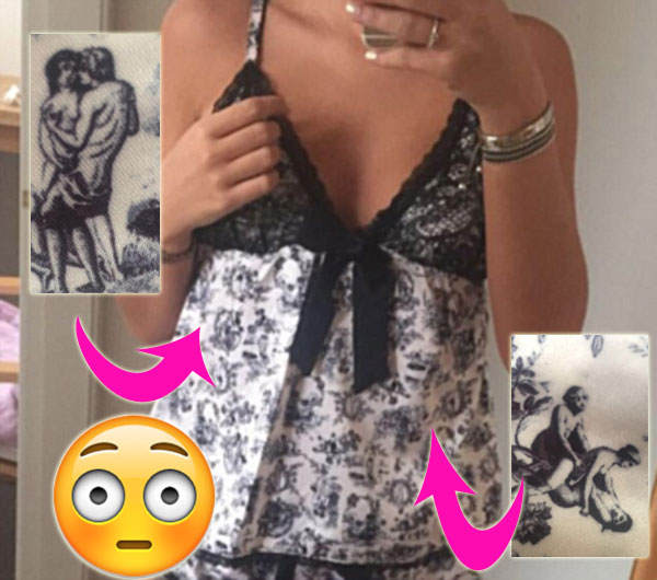Pyjama mit krassem Muster!