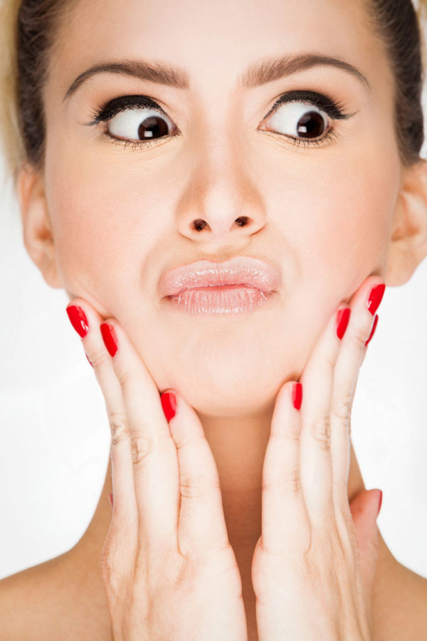 Warten, bis der Nagellack trocken ist