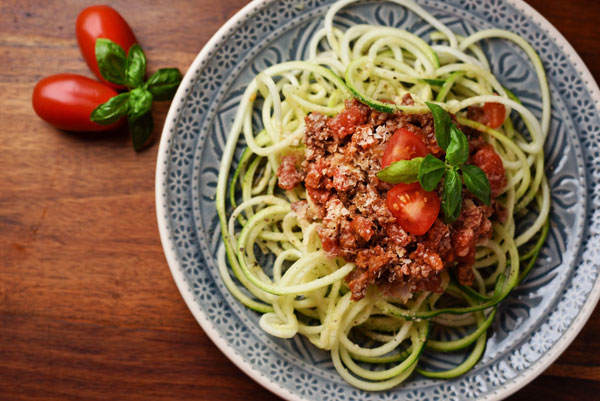 Low Carb Pasta: Zoodles!