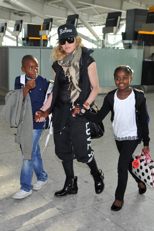 Wie heißen die Kinder von Madonna?