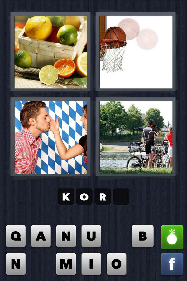 4 Bilder 1 Wort