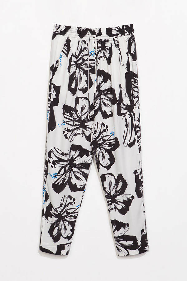 Blumenhose von Zara