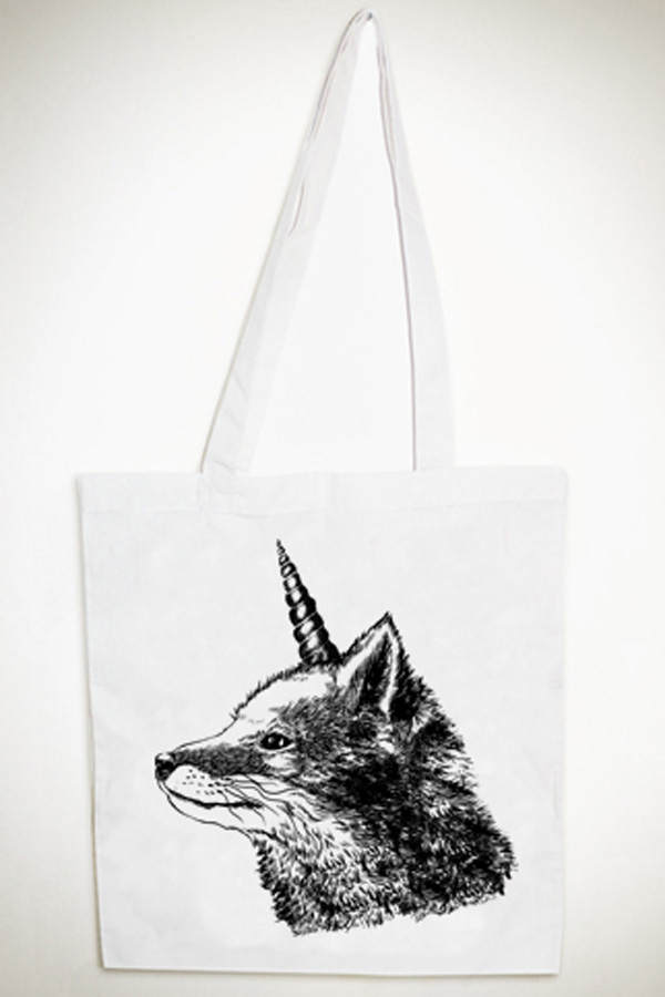 Jutebeutel mit Fuchs von Prettysucks.de