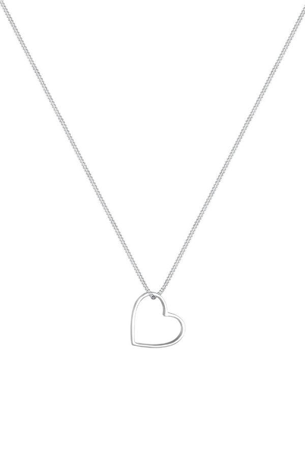 Romantische Kette mit Herz-Anhänger von Elli