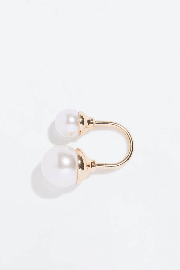 Fingerring mit Perlen von Zara