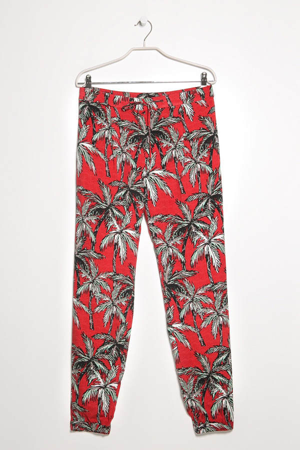 Palmen-Pants von Mango