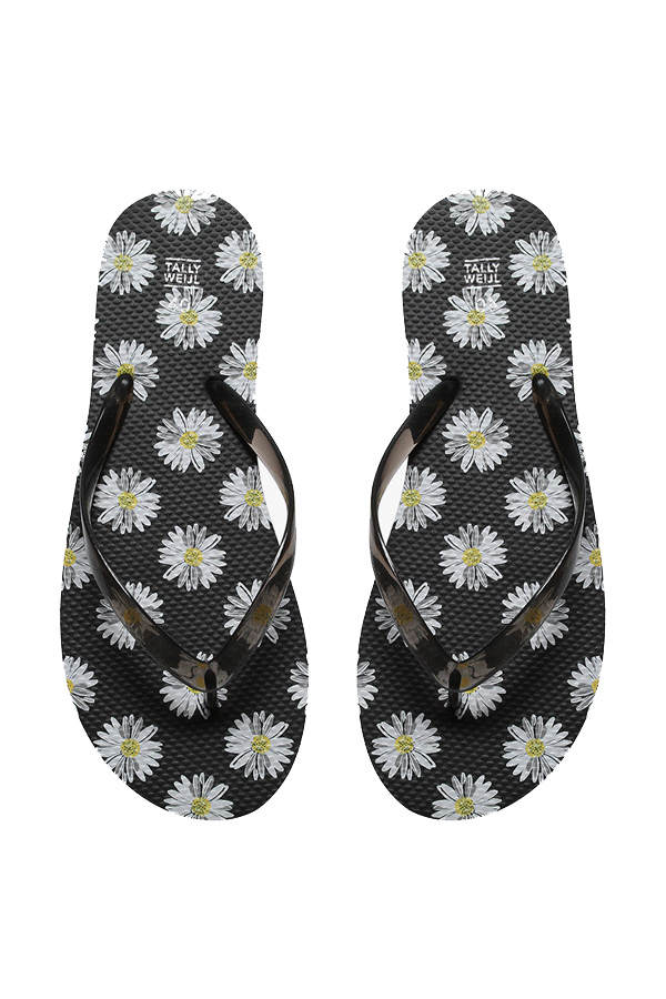 Flip Flops mit Gänseblümchen von Tally Weijl