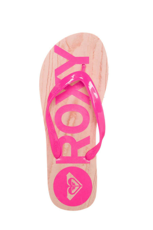 Flip Flop in Holz-Optik von Roxy