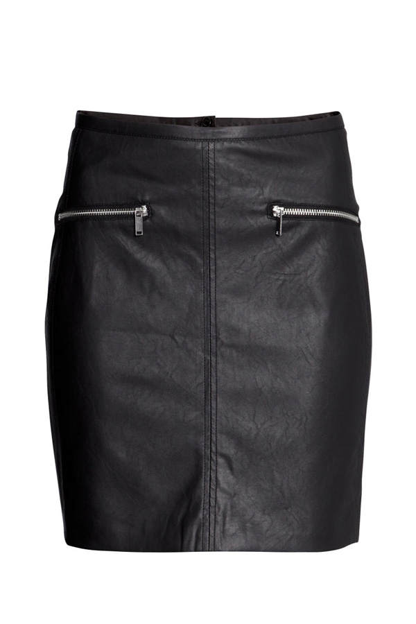 Kunstleder-Rock von H&M