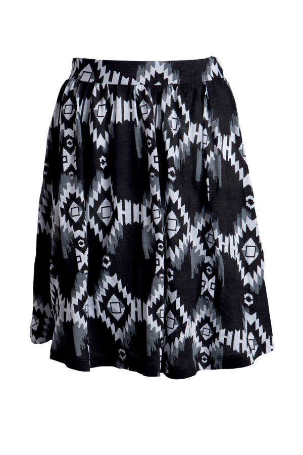 Rock mit Azteken-Print von Pieces