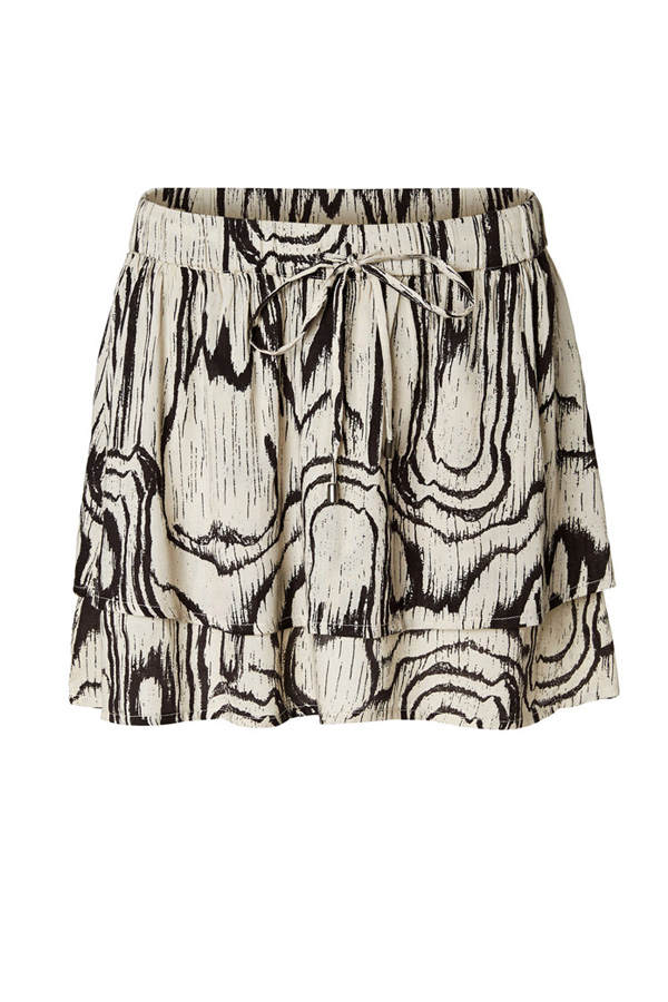 Schwarz-Beiger Rock von Vero Moda