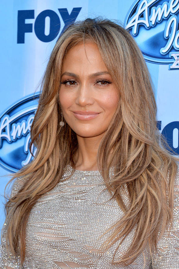 Jennifer Lopez mit Schminke