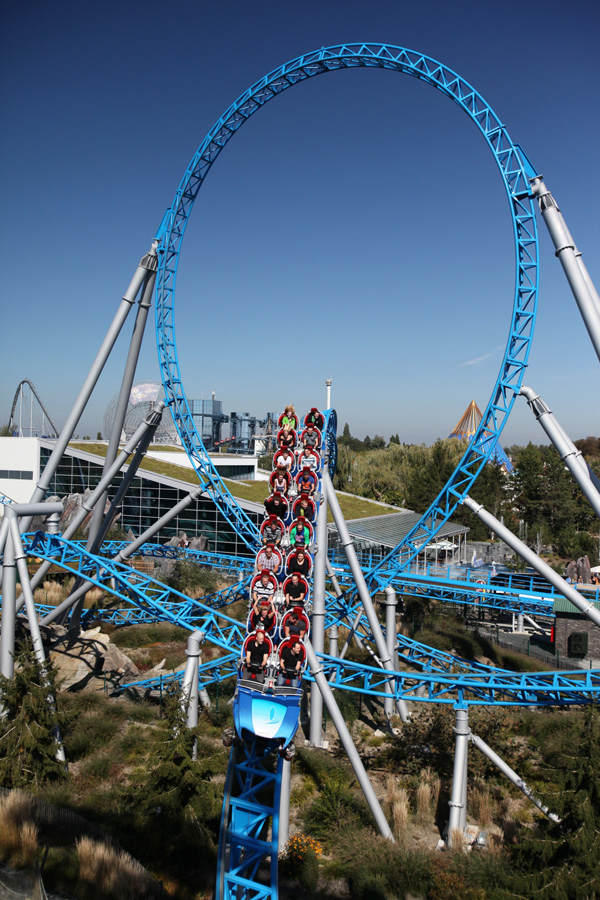 Europa-Park: Blue fire Megacoaster