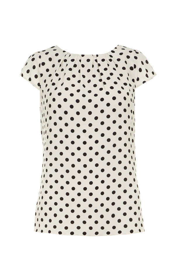 Punkte-Shirt von Dorothy Perkins