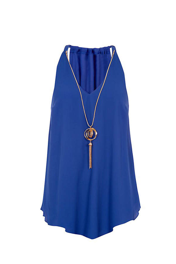 Blaues Oberteil von Newlook.com
