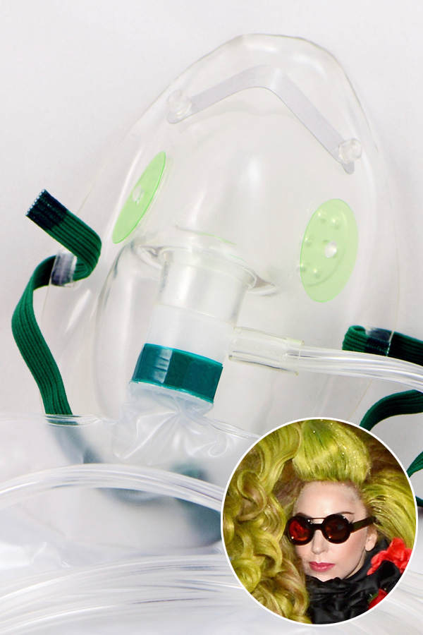Lady Gaga: Sauerstofftank-Macke