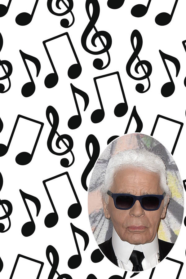 Karl Lagerfeld: iPod-Spleen