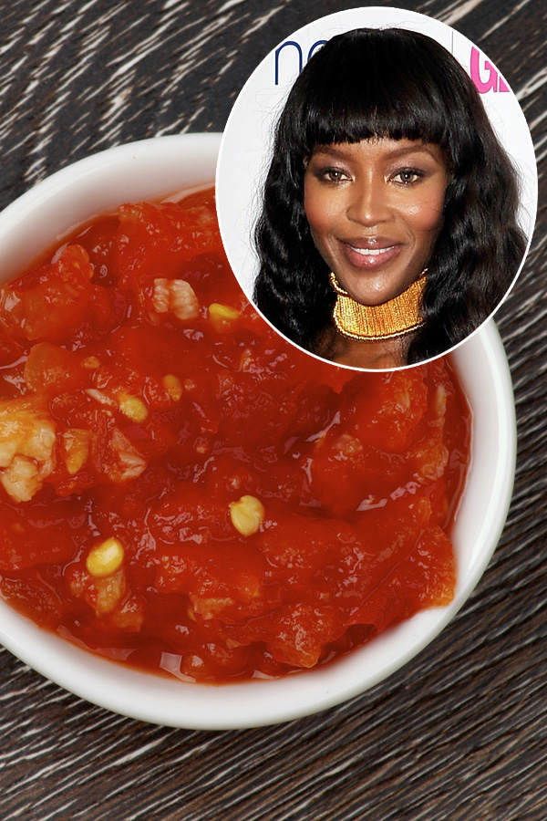 Naomi-Campbell: Soßen-Macke