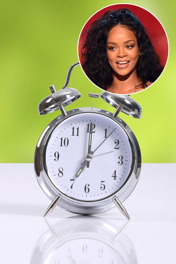Rihanna: Zuspätkommen-Allüre