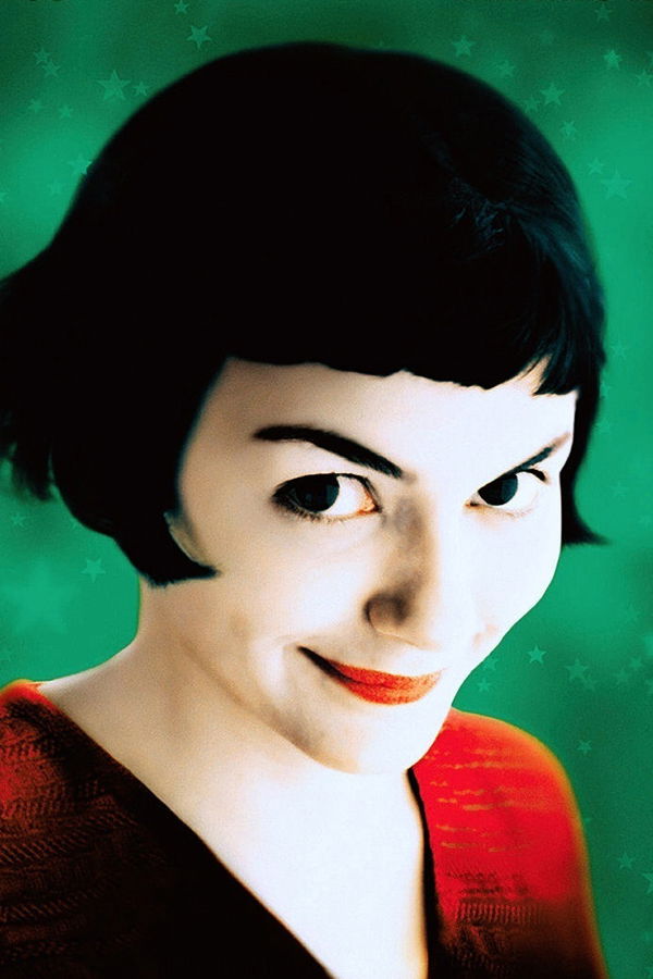 Filmfrisur von Audrey Tautou in "Die fabelhafte Welt der Amélie"