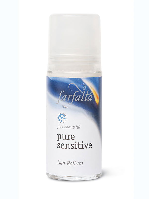 Ohne Aluminium: farfalla Deo Roll-on pure sensitive